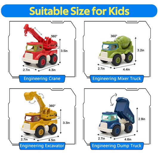 ZROPAW construction toy crane – movable boom encourages fine motor exploration.