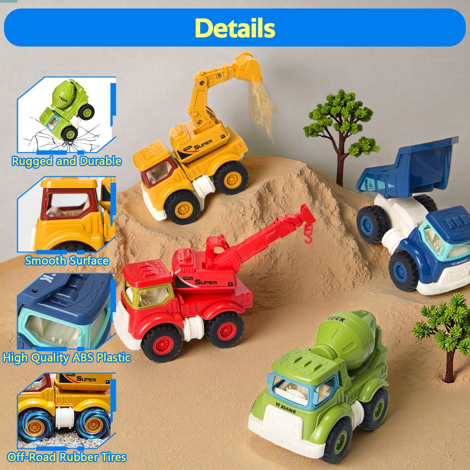 ZROPAW construction toy packaging – attractive box enhances gifting and display.