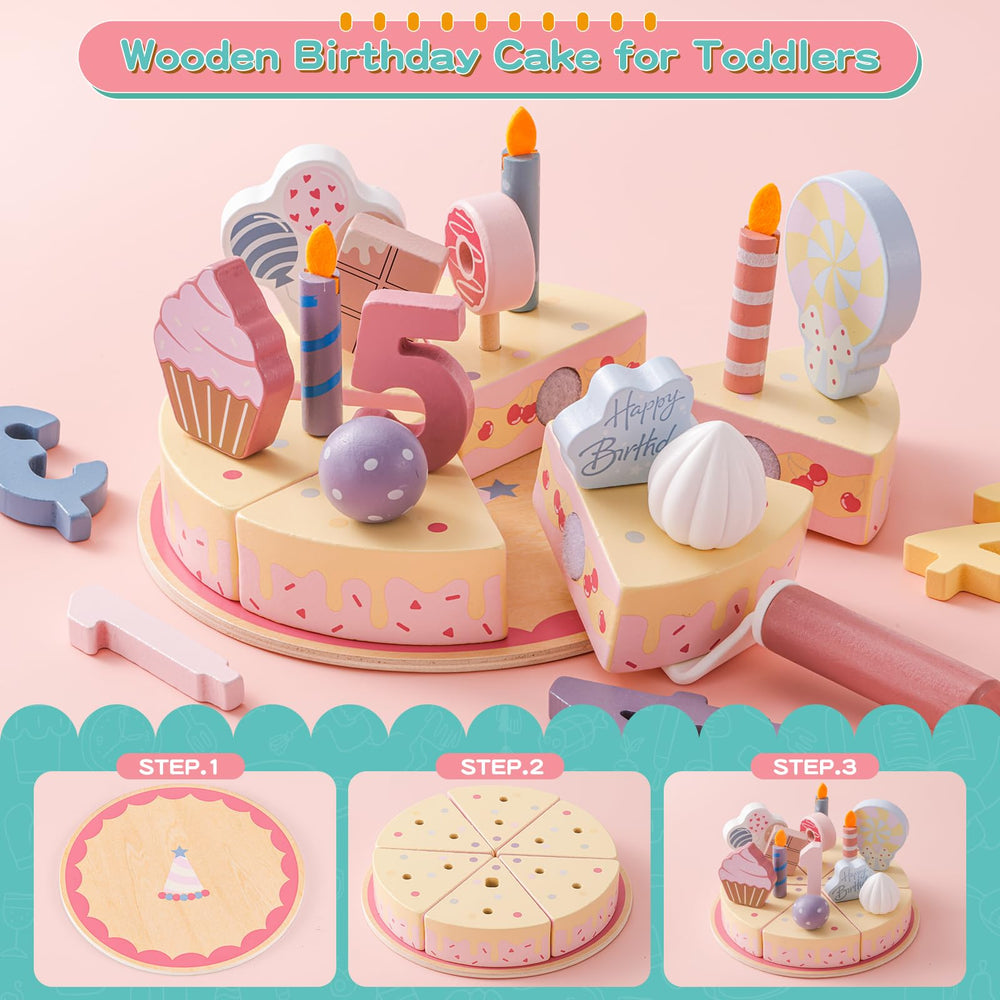 ZRUNBO colorful candles for festive birthday pretend play