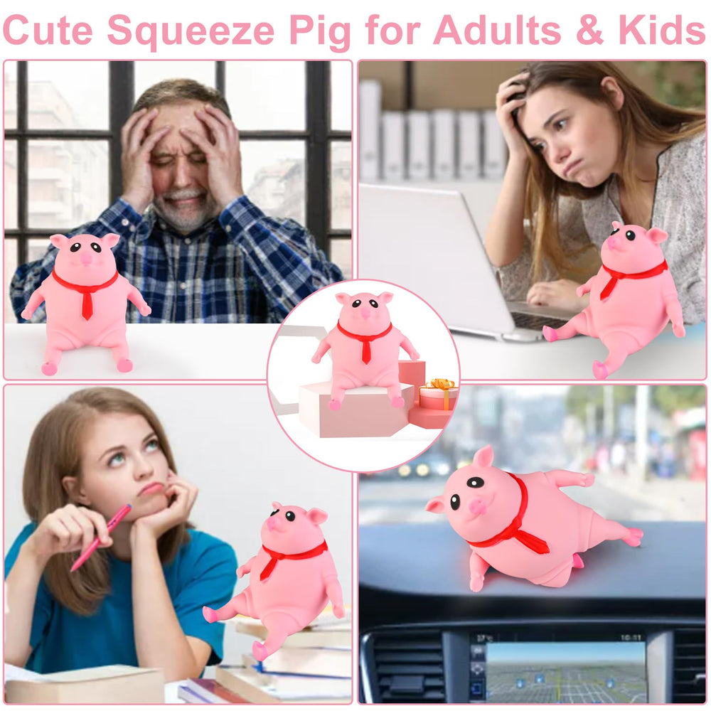 ZRW Indestructible Pig with rebound, durable yet soft like marshmallow