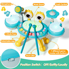 Detachable microphone by Zsinb invites vocal play and pretend performances.