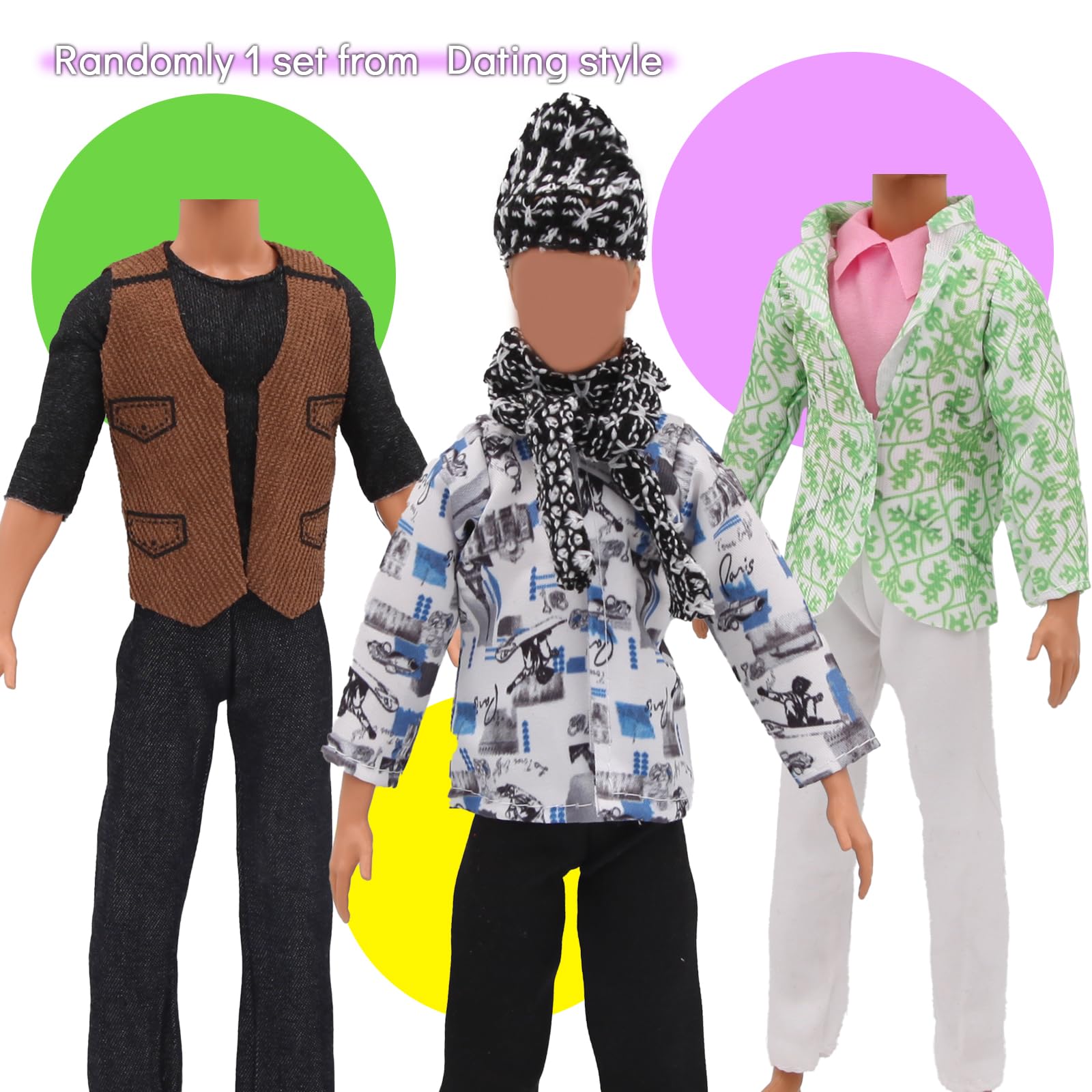ZTWEDEN winter coat and sweater set for seasonal doll fashion.