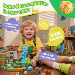 ZUBARR kids building play supports creativity and fine motor skills.