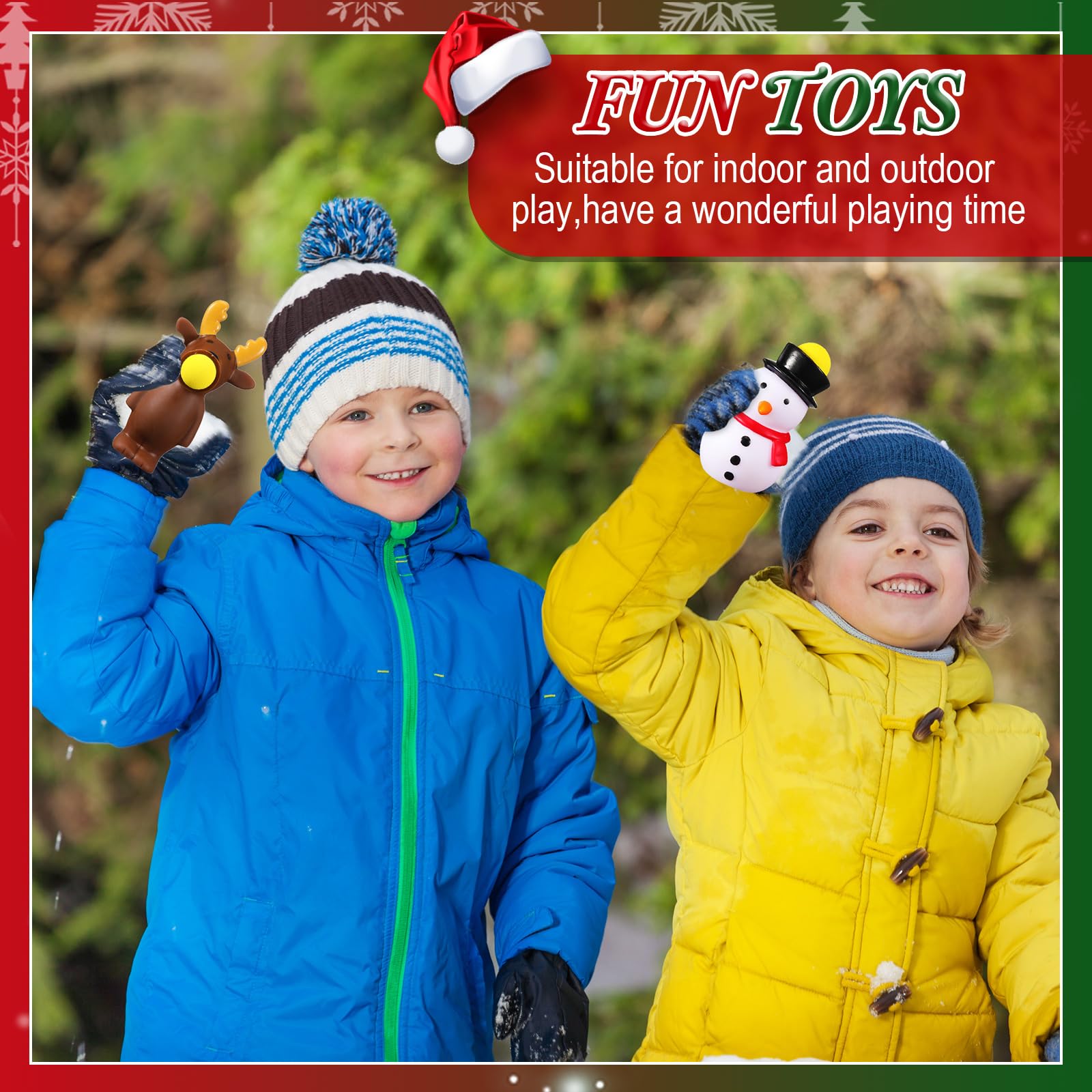 Zubebe penguin foam ball toy provides easy shooting distance up to 20 feet.