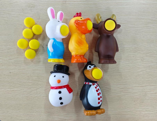 Zubebe snowman foam ball toy enhances target practice and family playtime.