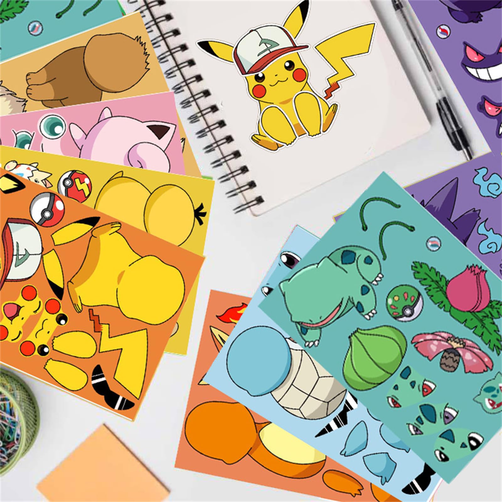 ZUIYIJIANGNAN japanese-cartoon-sticker collection brightens phones and skateboards with color.