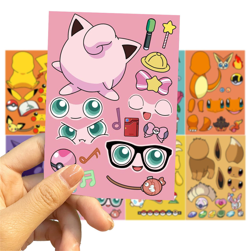 ZUIYIJIANGNAN princess-face sticker design adds cute, playful vibes to notebooks and journals.