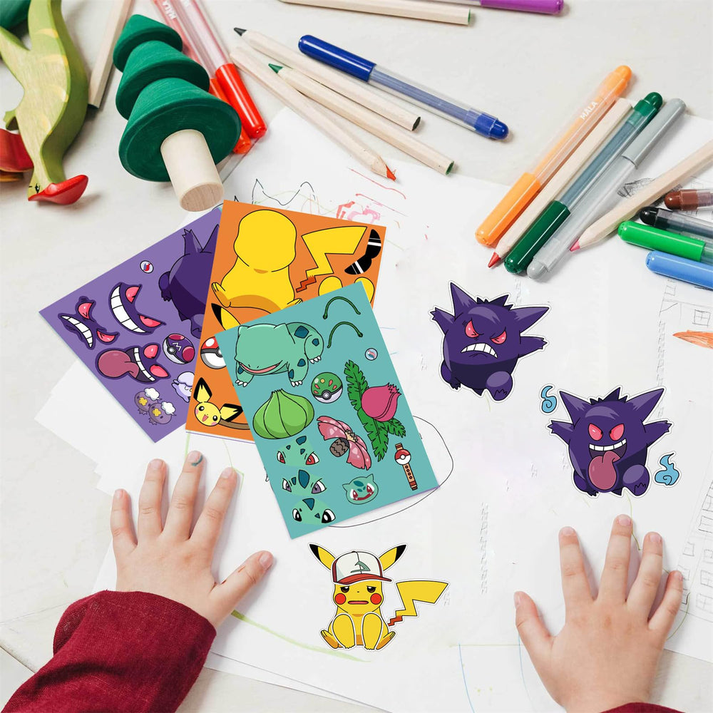 ZUIYIJIANGNAN sticker-packaging-closeup highlights vibrant prints and glossy finish.