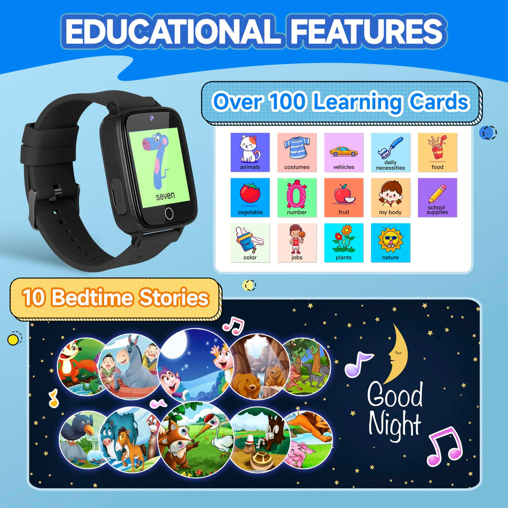 ZUODUN Kids Watch flashlight provides practical lighting for adventures.