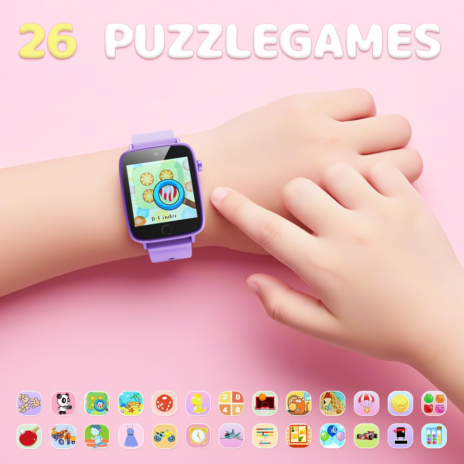 ZUODUN Kids Watch learning cards spark curiosity and knowledge prompts.