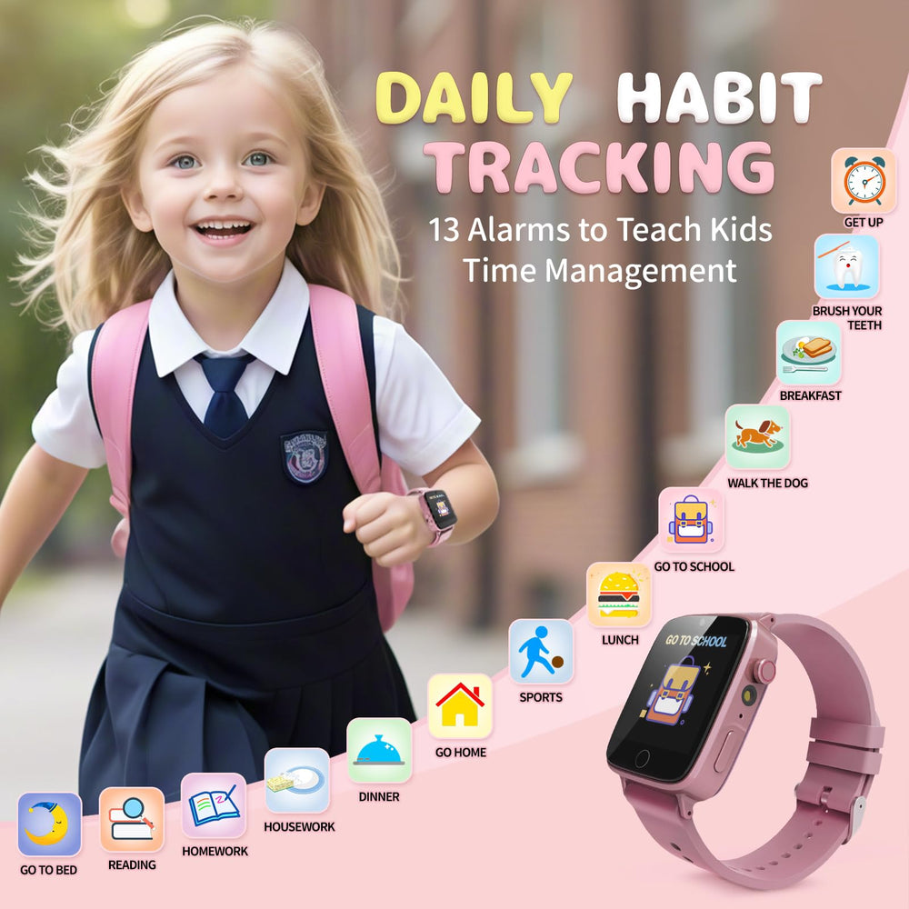 ZUODUN kids watch pedometer encourages daily activity