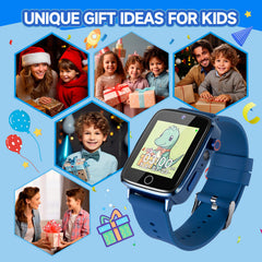ZUODUN Kids Watch rechargeable battery supports long, uninterrupted sessions.
