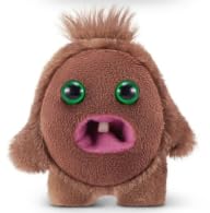 ZURU Baby Fuggs 3.5-inch plush monster, Hedge Grog, colorful tuft, collectible desk companion