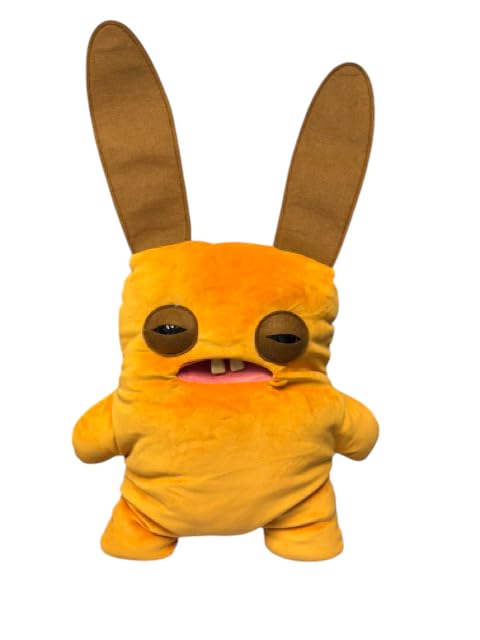 ZURU Bigg Fuggs Rabid Rabbit orange pants plush for cozy, imaginative play.