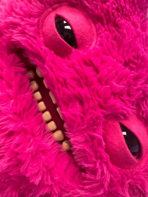 ZURU Fuggler Bigg Fuggs Mr Buttons Pink plush texture ideal for cuddling and display