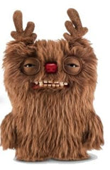 ZURU Fuggler Festive Fuggs Snowman close-up—soft holiday plush for kids and collectors.