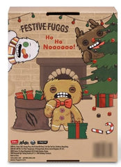 ZURU Fuggler Festive Fuggs teeth detail—funny expression plush for kids' play.