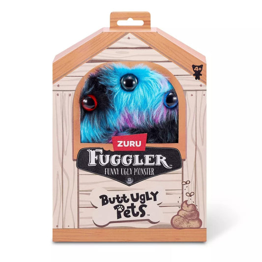 ZURU Fuggler Reek-O Black Cat teeth detail highlights its unique, conversation-starting design