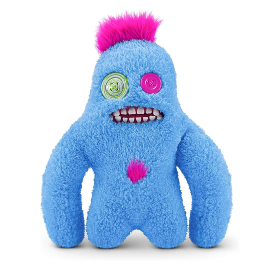 ZURU Fugglers nine-inch plush with blue fur and pink hair for cozy play.
