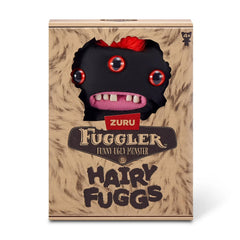 ZURU Fugglers Hairy Fuggs Reek-O Mohawk detail captures bright red color and quirky style.