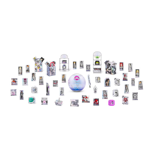 ZURU Mini Brands Disney 100 stickers included to boost gifting and display.