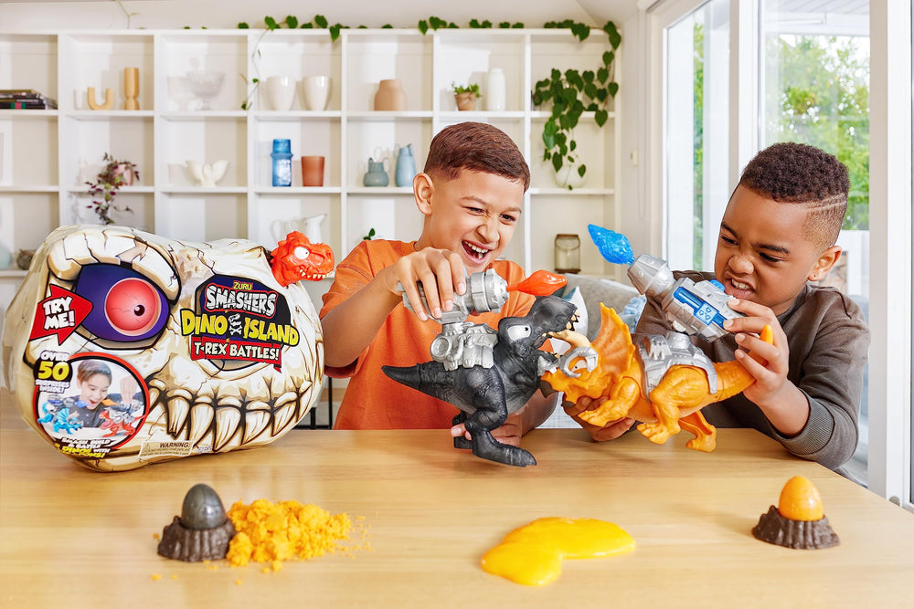 ZURU SMASHERS includes multiple collectible dinos to expand your collection.