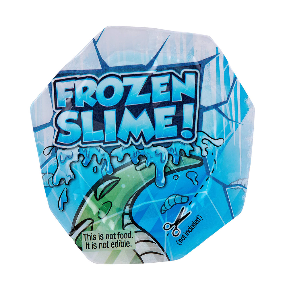 ZURU SMASHERS crystal slime: shimmering slime enhances the freezing play experience.