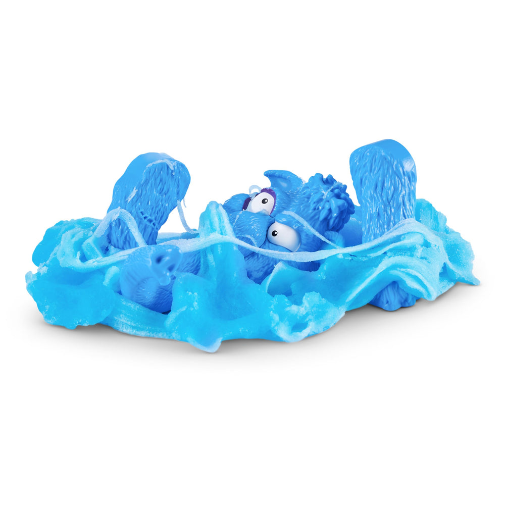 Stretchy slime and crystal mix enhance the unfreeze experience.