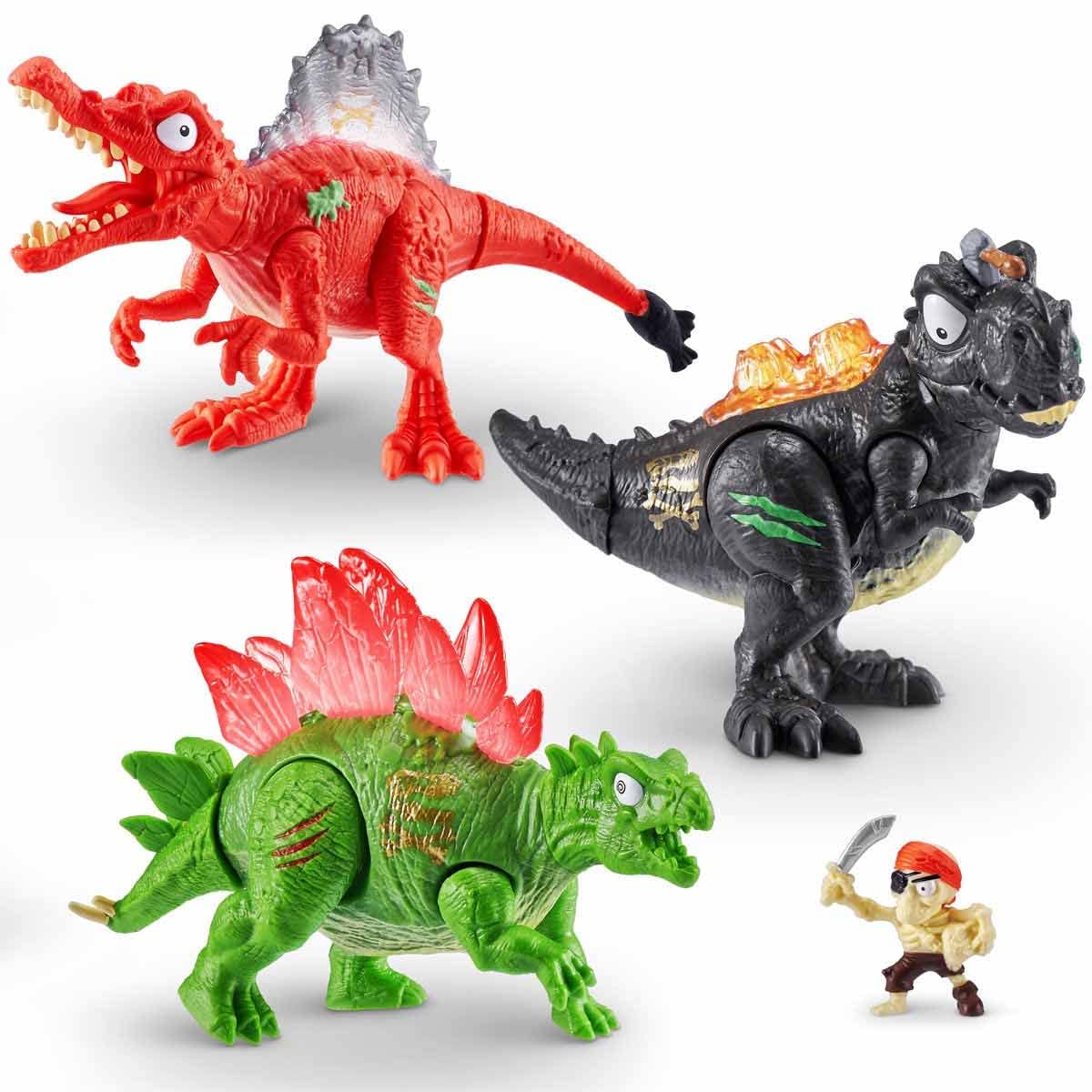 ZURU Smashers Dino Island collection shot encourages display and trading
