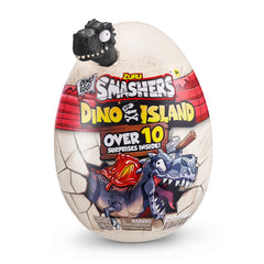 ZURU SMASHERS Dino Island Mini Egg unboxing excitement.