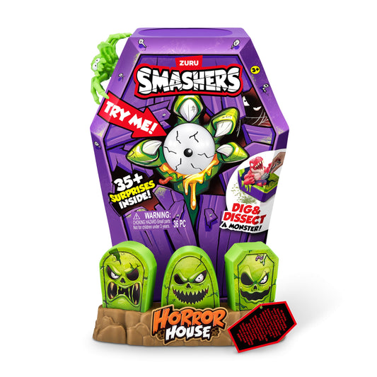 Eye and head reveal inside the Smashers Monster for lights and sounds
