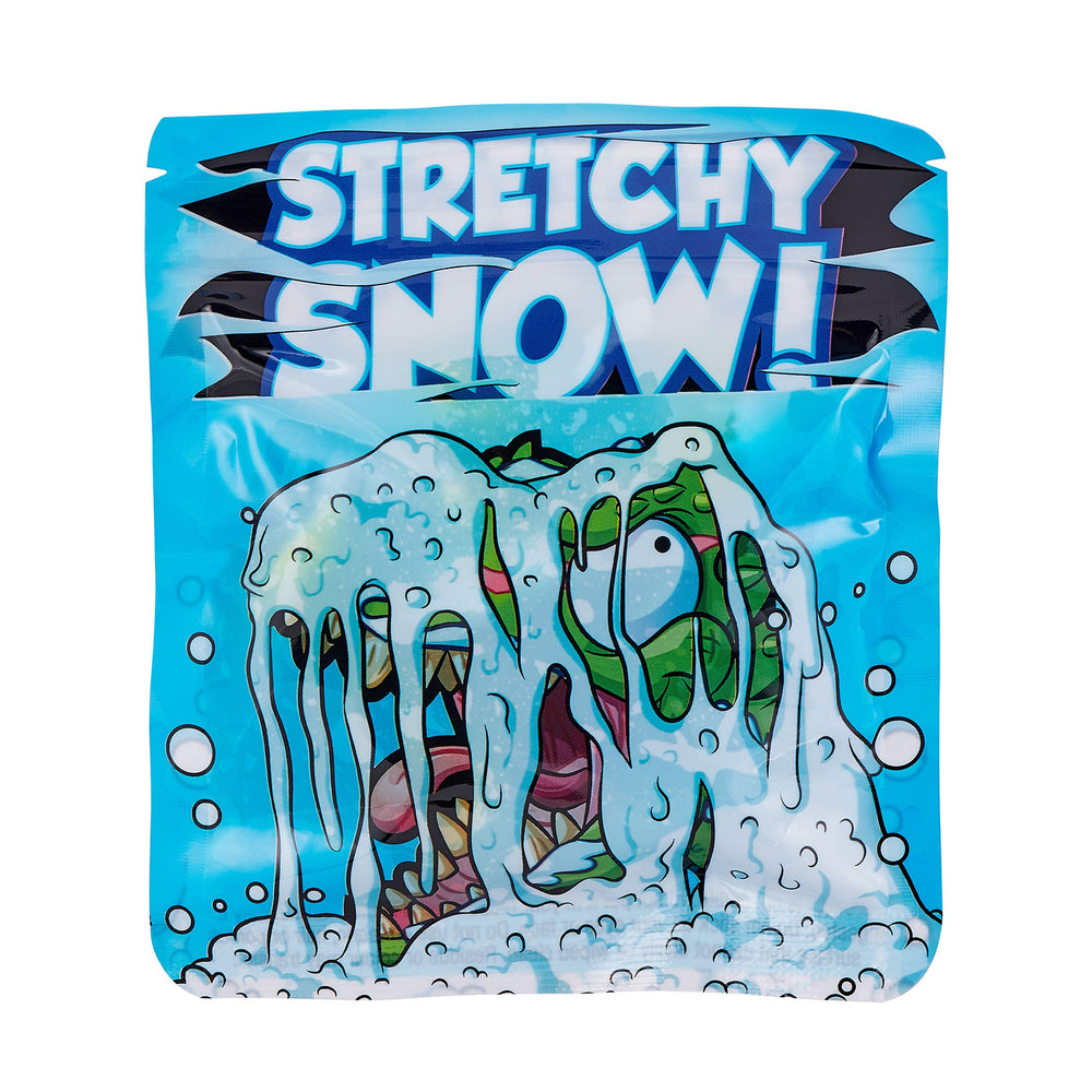ZURU SMASHERS stretchy snow: tactile, stretchy compound with a hidden surprise inside.