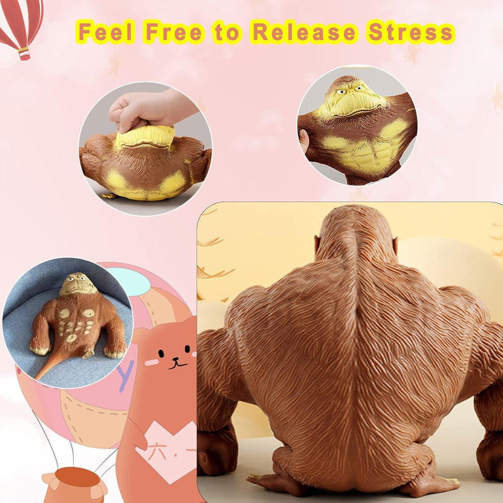 Zuvooi Monkey Toy stretching creative play showcasing flexibility and imaginative fun