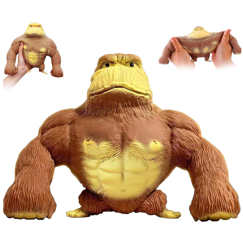 Zuvooi Stretchy Gorilla Fidget Toy main shot for focus and stress relief during work or study