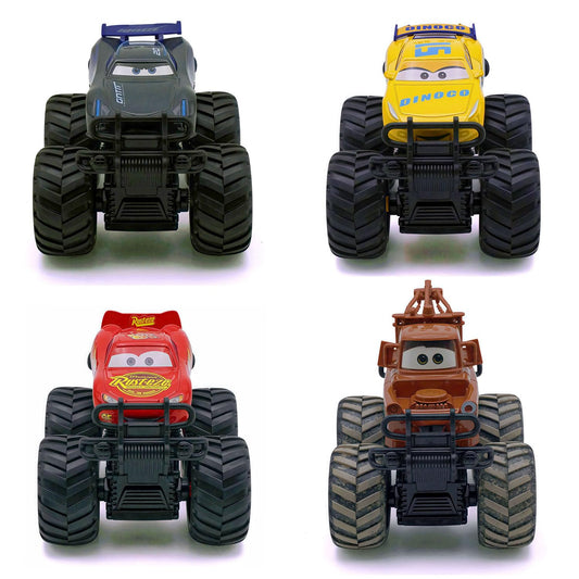 ZXIHYYN friction-driven car side detail highlights rugged tires for off-road imagination