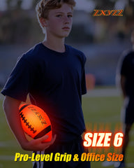 Zxyzz Glow Football makes a great gift for young athletes
