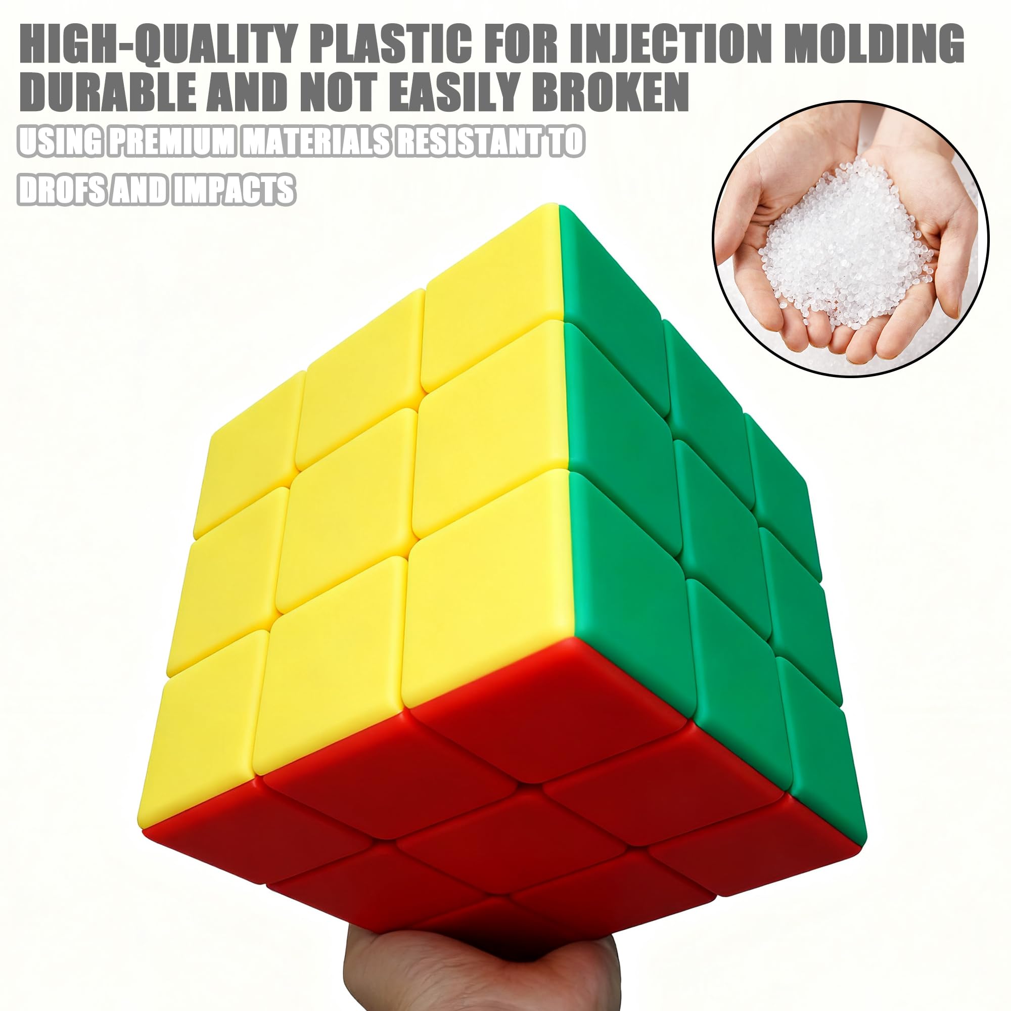 ZY-Wisdom Giant Magic Cube 18cm in hand for manipulation