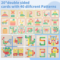 Zycolo colorful wooden blocks boost color recognition and creative construction.
