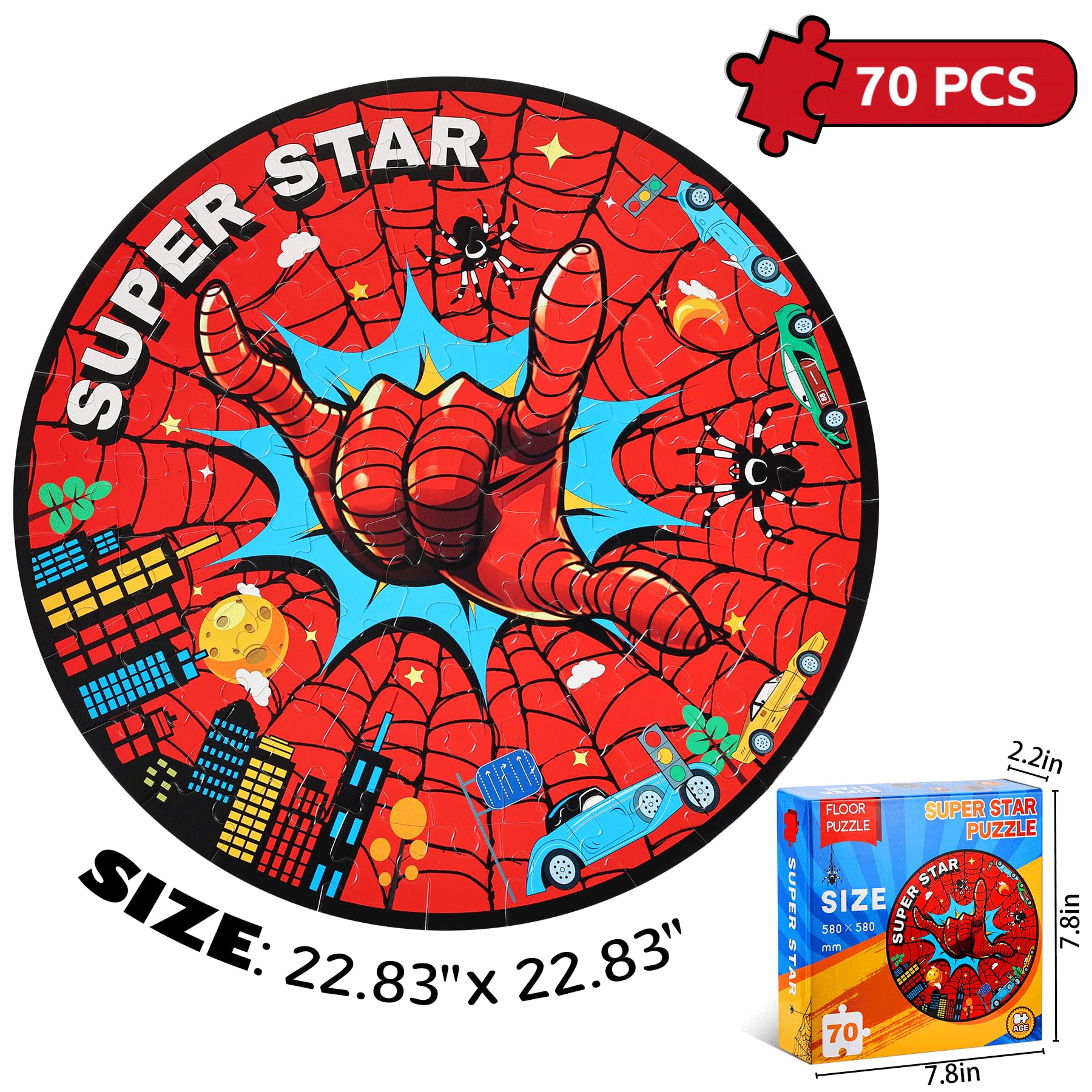 ZYGIG Spider Web Puzzle gift box makes a ready-to-gift present.