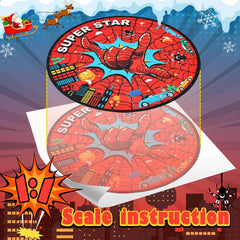 ZYGIG Spider Web Puzzle includes a reference poster for quick solution guidance.