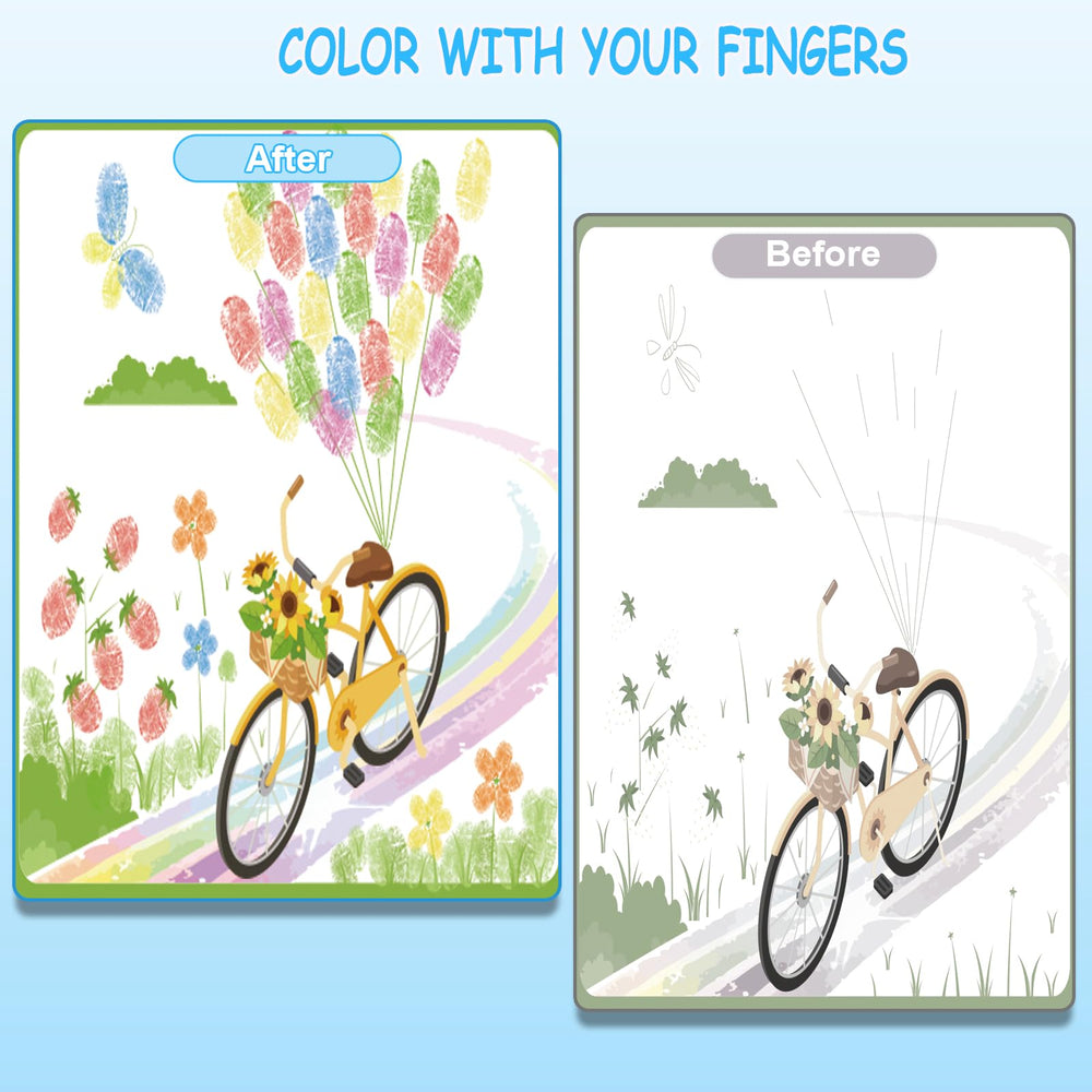 Zyllver Color Magic Light Brush includes eight paints for vibrant, quick color discovery.