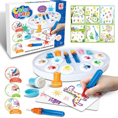 Zyllver Color Magic Light Brush paintset for mess-free kids' art and vivid color reveals.