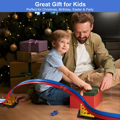 Zyllver gift-ready car track packaging for kids