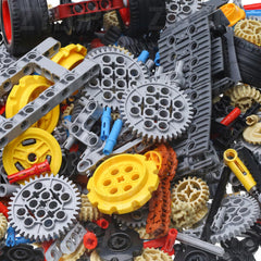 Zylopa technic tracks and shock absorbers for rugged movement