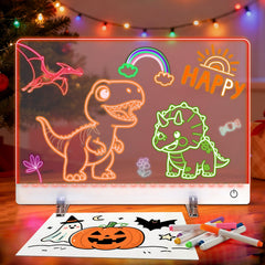 Zyrisis rechargeable LED note board with a 16-inch display for bold sketches.
