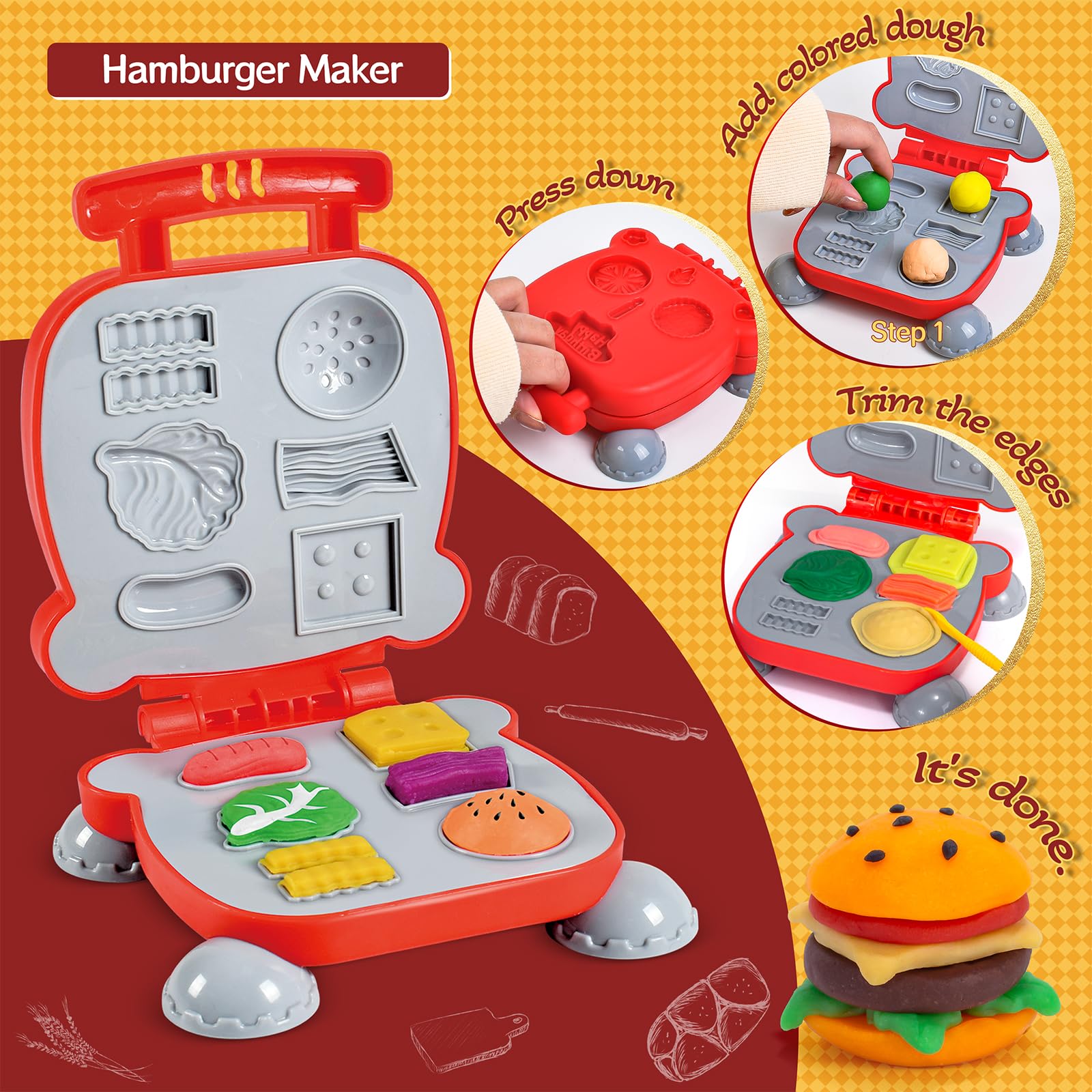 ZYYBQW child-friendly kitchen tools help small hands practice prep.