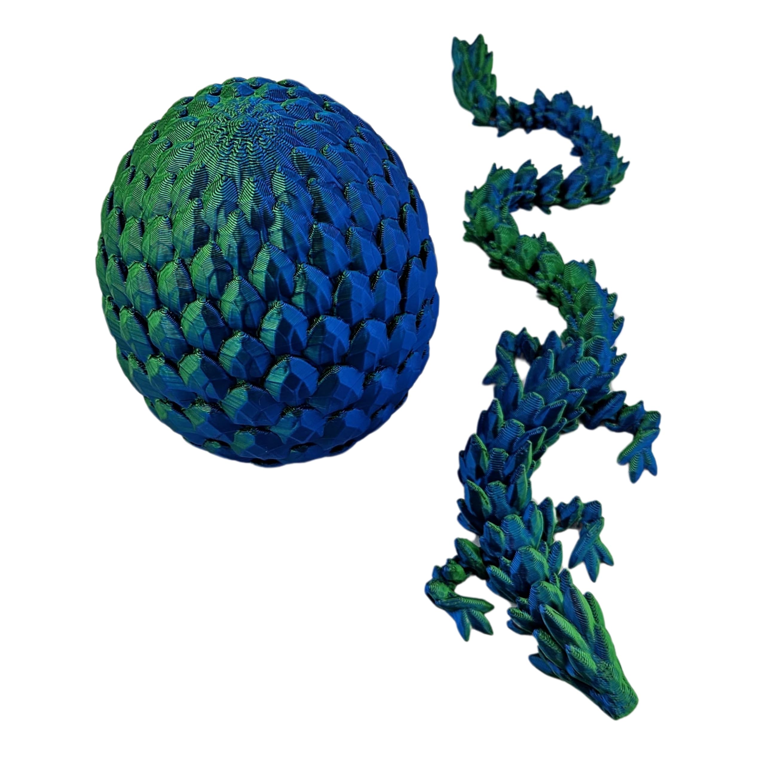ZZ LIFE 3D-printed dragon detail PLA close-up highlights vibrant colors and smooth textures for tactile exploration.