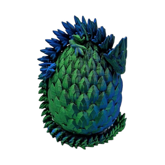 ZZ LIFE gemstone dragon 13-inch articulated highlights color and lifelike movement for focused fidgeting.