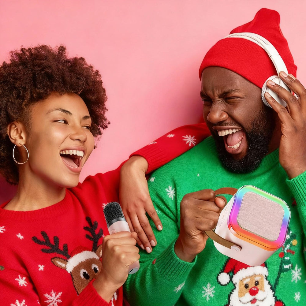 ZZLWAN mini karaoke as a thoughtful family gift during holidays