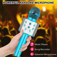 ZZLWAN wireless karaoke mic highlights Bluetooth connection